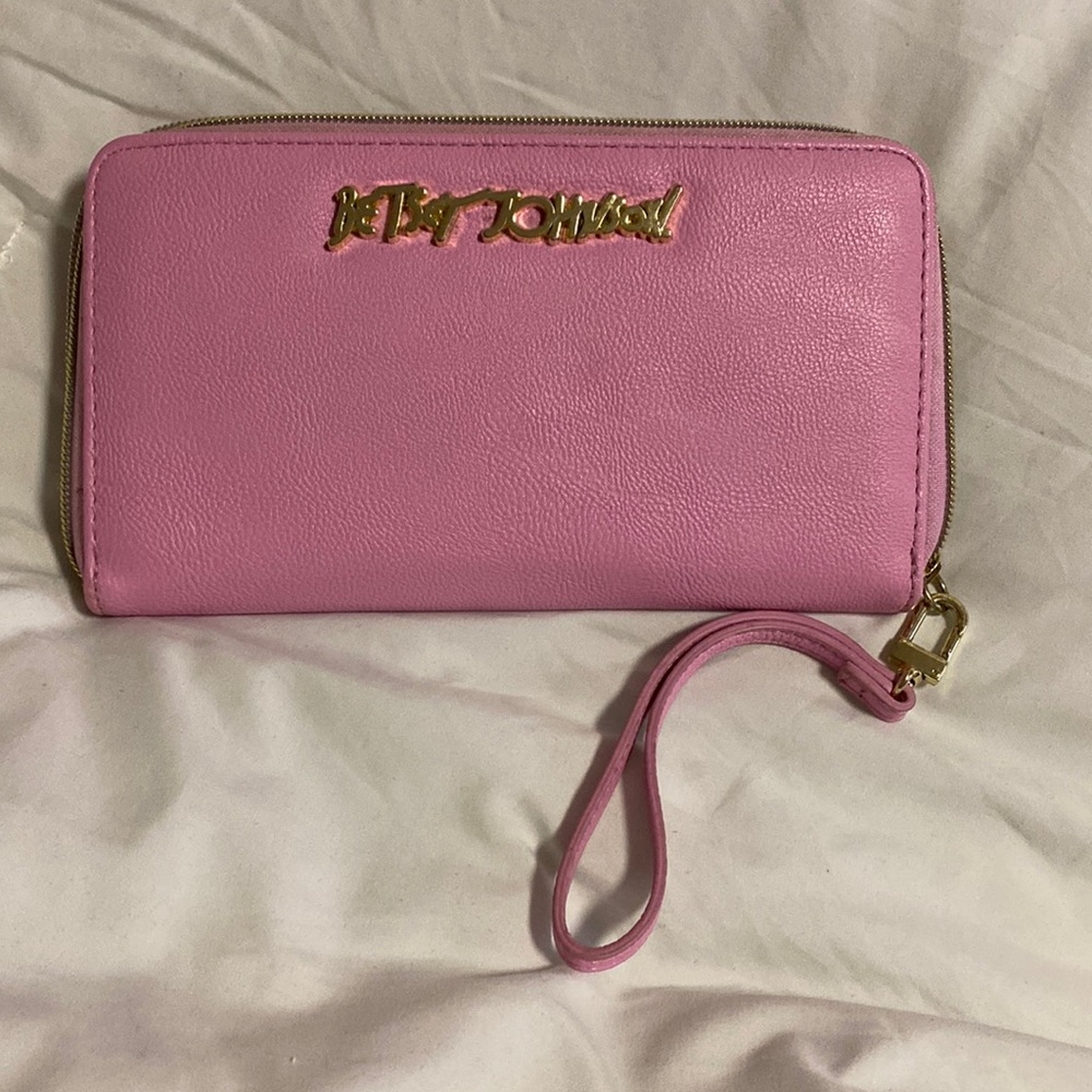 Betsey Johnson clutch wallet